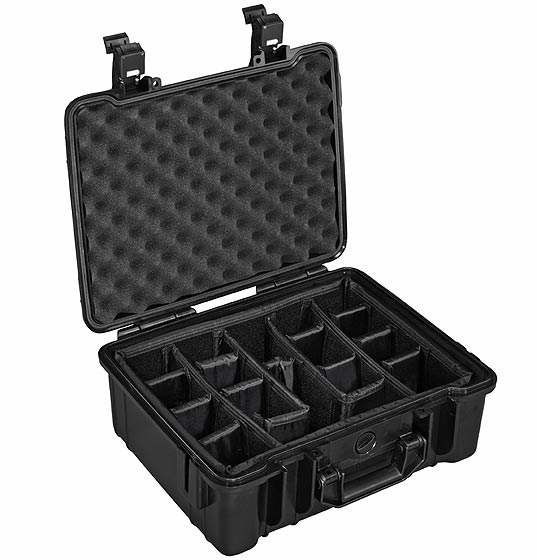 B&W outdoor.cases Type 50, black with padded dividers